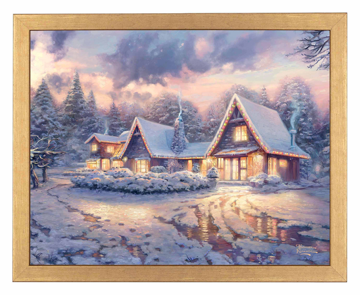 Christmas Lodge - Art Prints