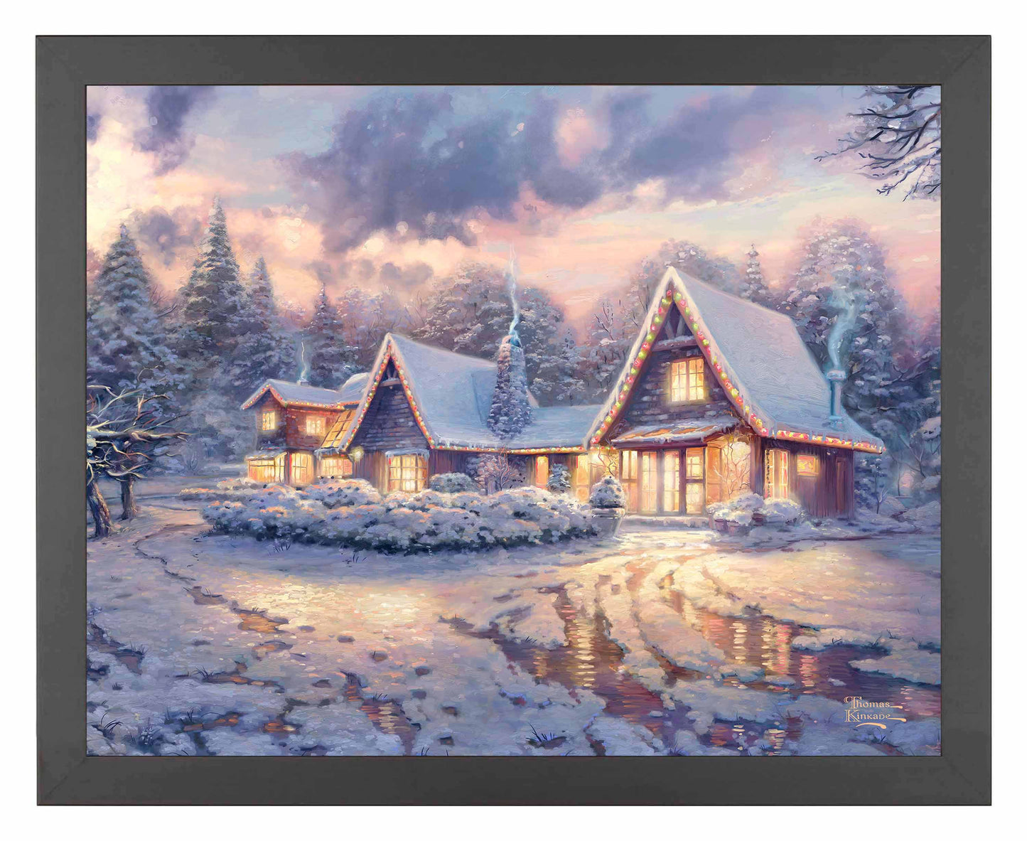 Christmas Lodge - Art Prints