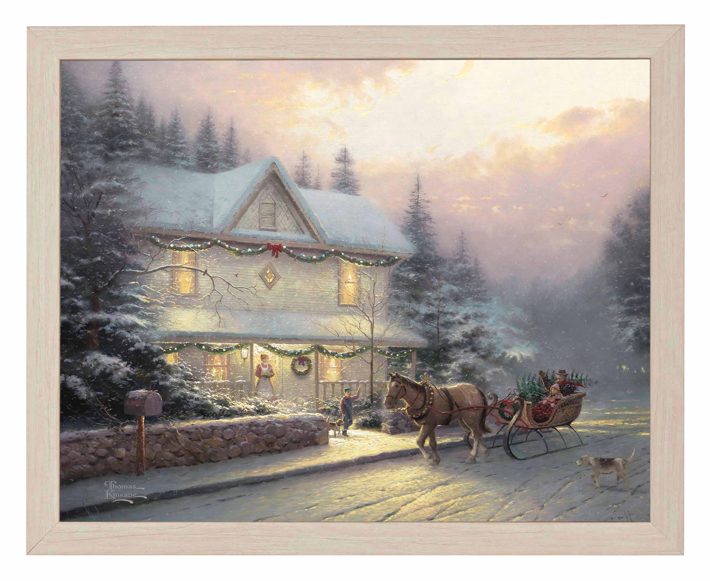 Victorian Christmas IV - Art Prints Art Prints From Thomas Kinkade