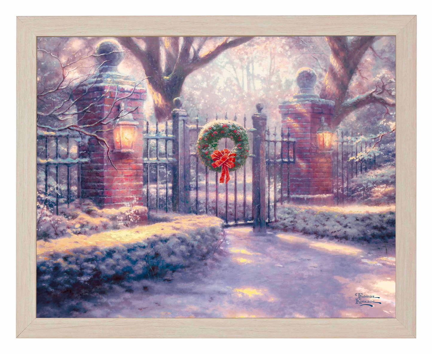 Christmas Gate - Art Prints