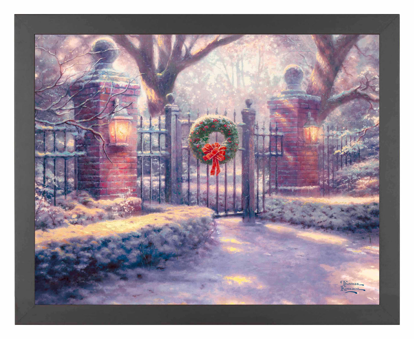 Christmas Gate - Art Prints