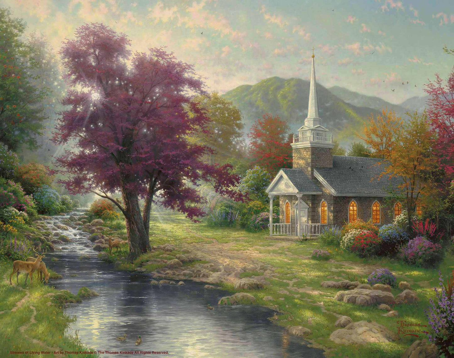 Streams of Living Water - Art Prints