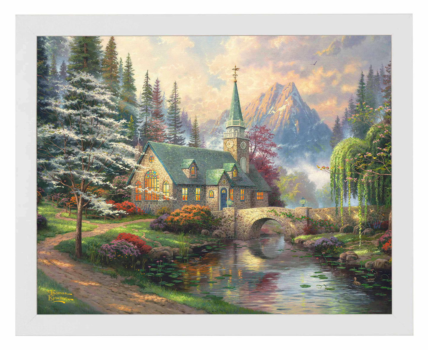 Dogwood Chapel - Art Prints