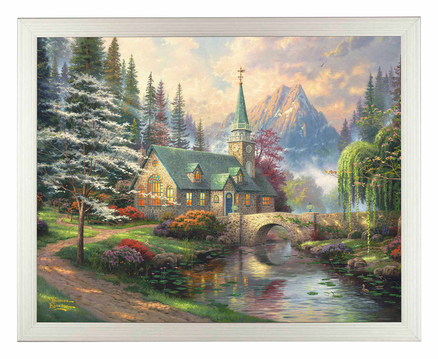 Dogwood Chapel - Art Prints