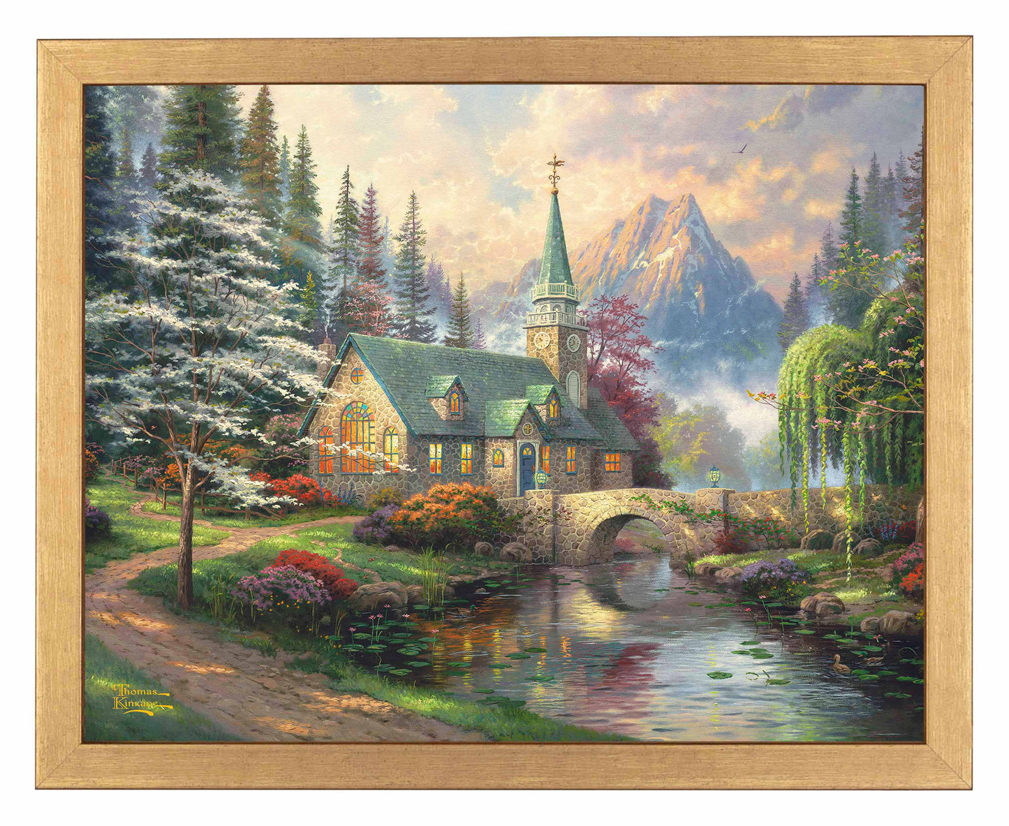 Dogwood Chapel - Art Prints