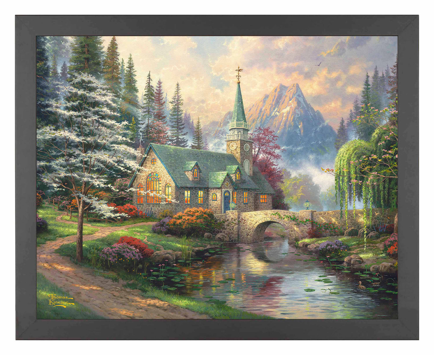 Dogwood Chapel - Art Prints