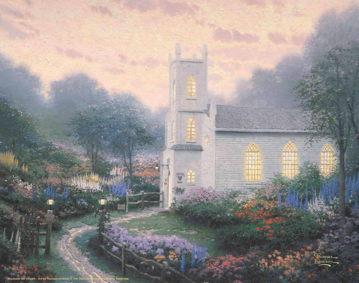 Blossom Hill Church - Art Prints