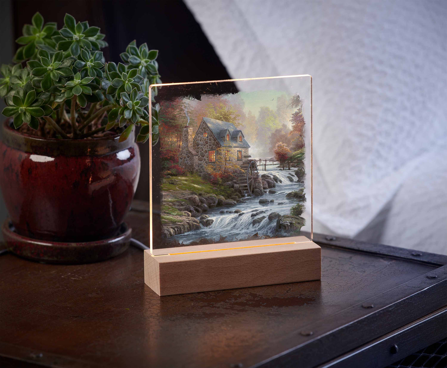 Cobblestone Mill -  Acrylic Night Light