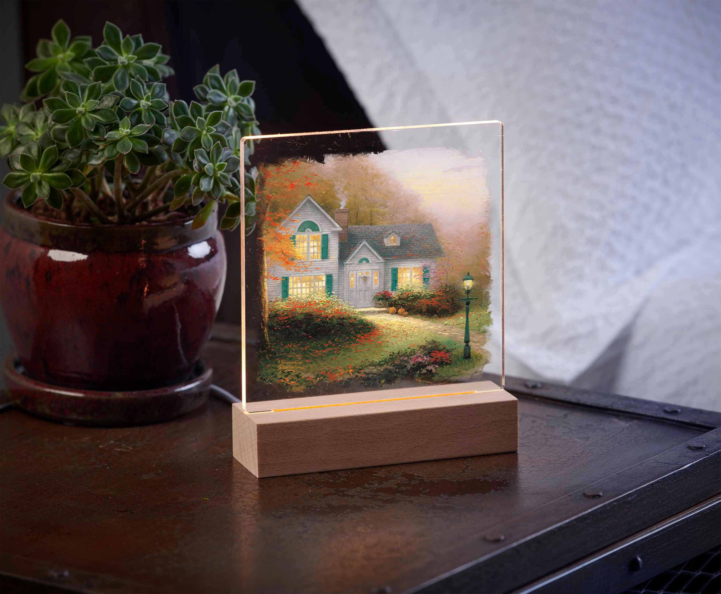 The Blessings of Autumn -  Acrylic Night Light