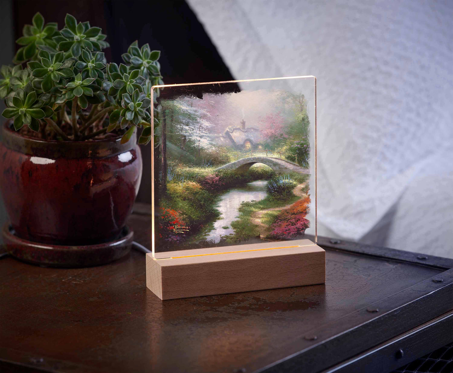 Brookside Hideaway -  Acrylic Night Light