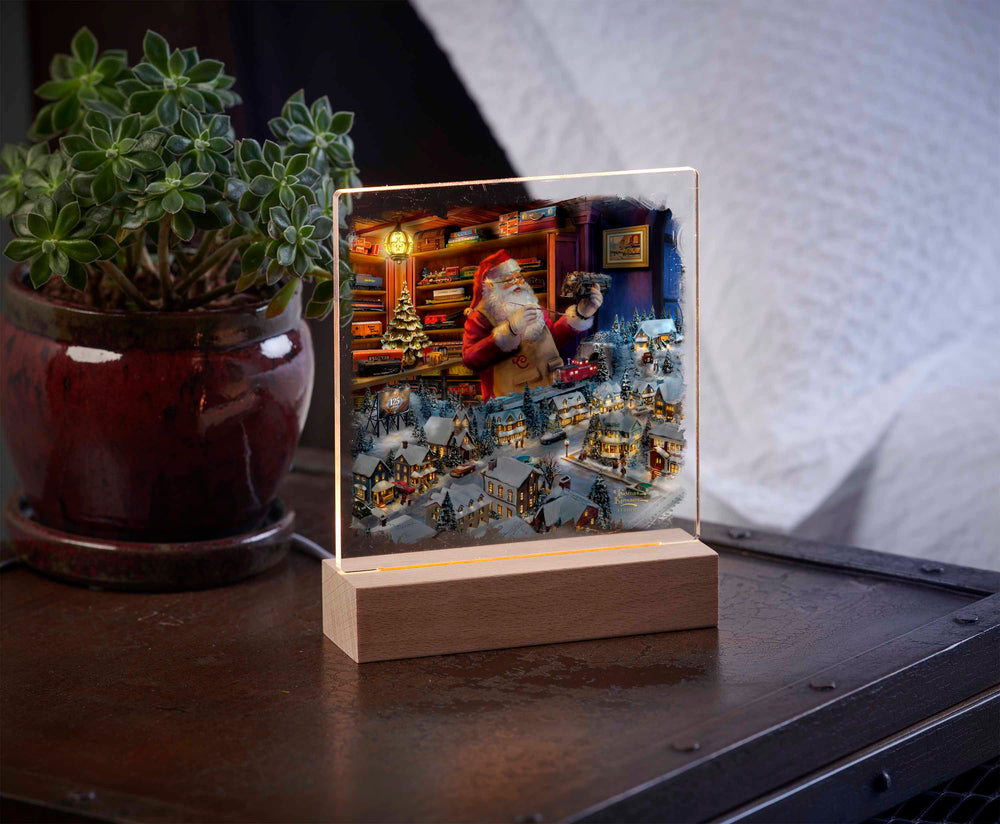 Santa's Final Touch - A Lionel Legacy – Thomas Kinkade Studios