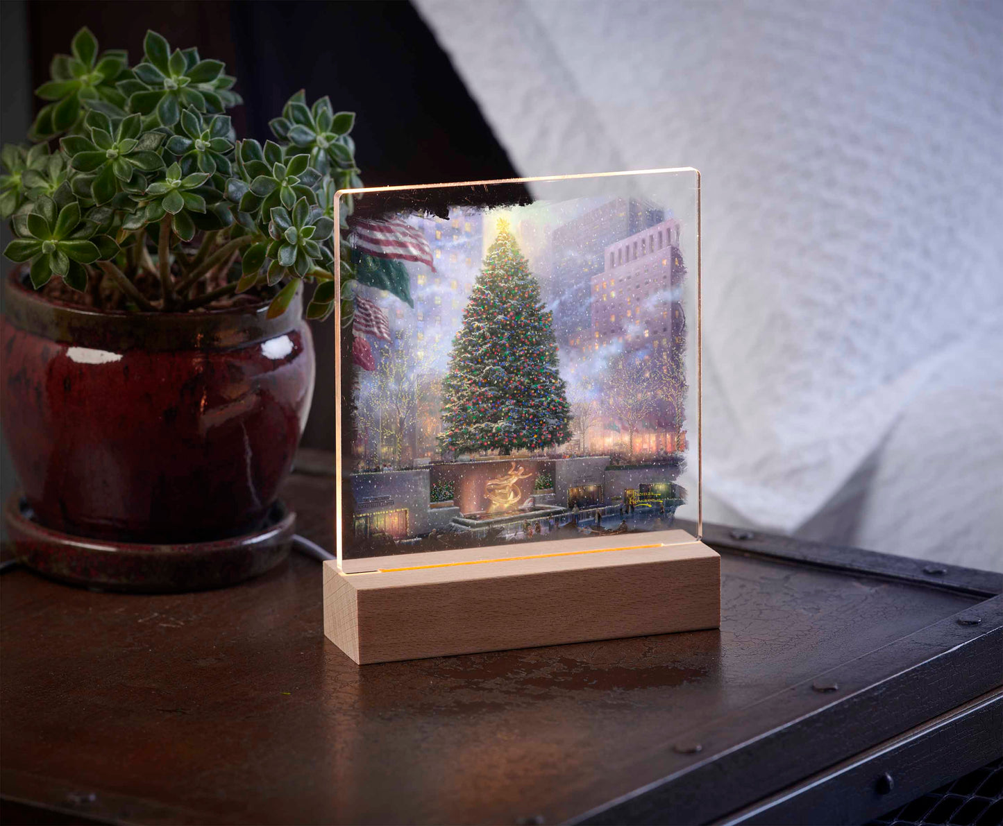 Christmas in New York -  Acrylic Night Light
