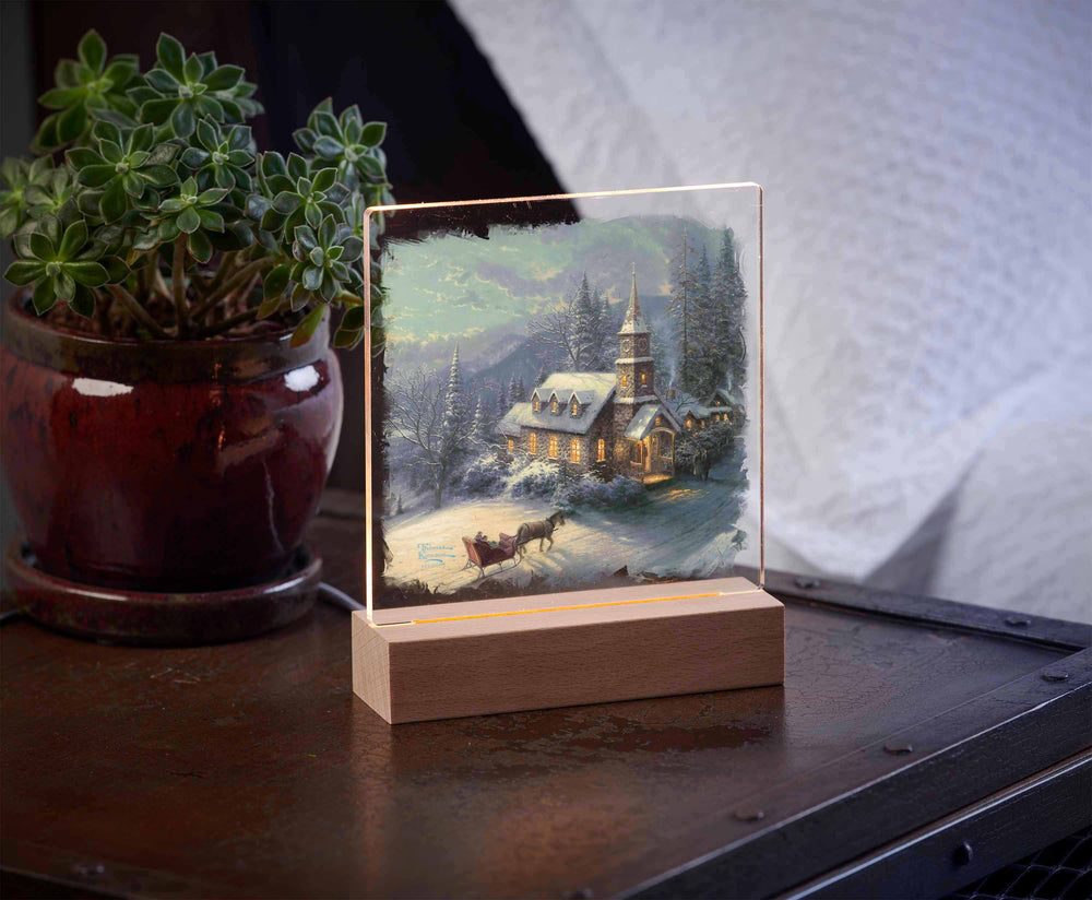 Sunday Evening Sleigh Ride – Thomas Kinkade Studios