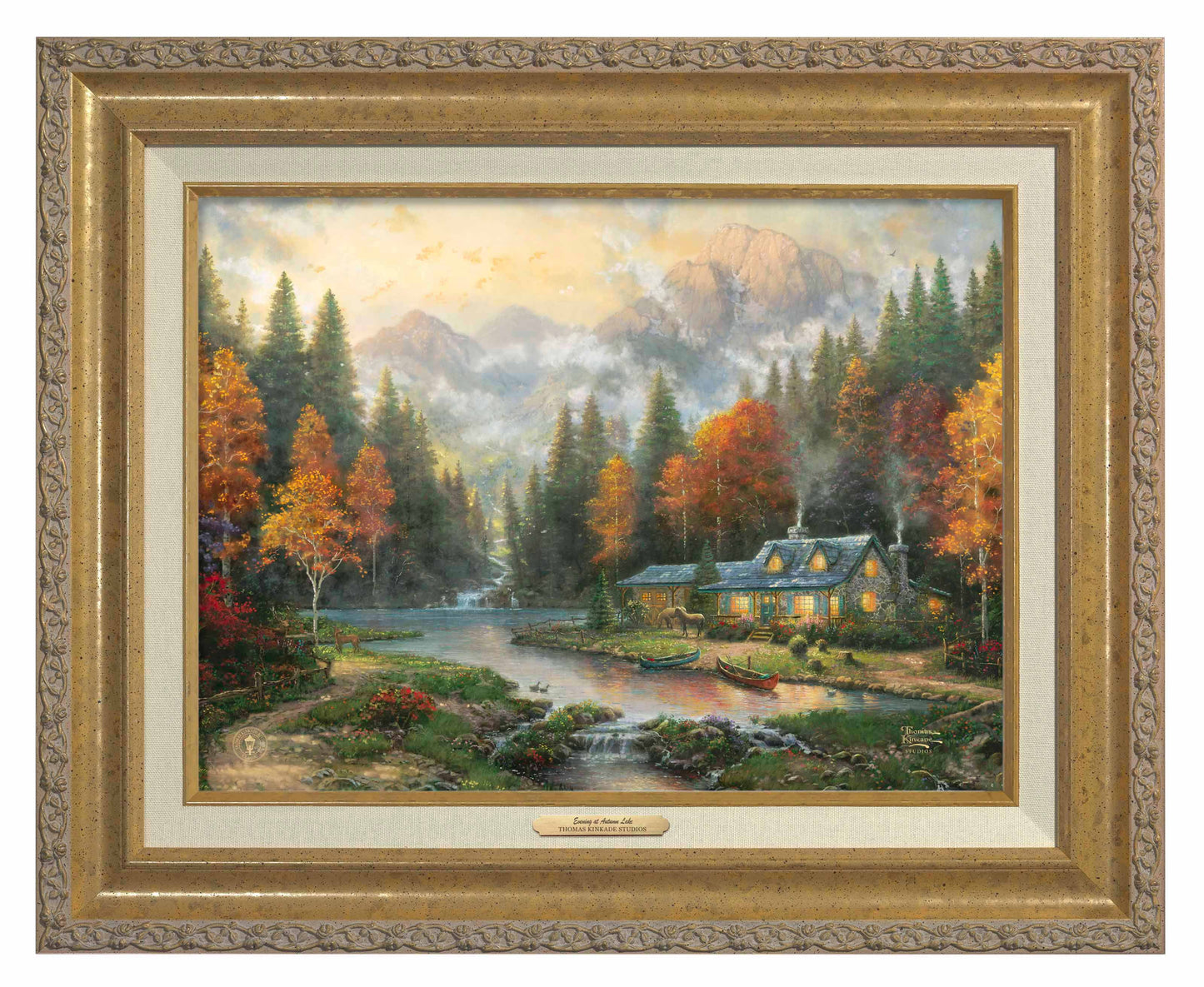 Evening at Autumn Lake - Canvas Classics