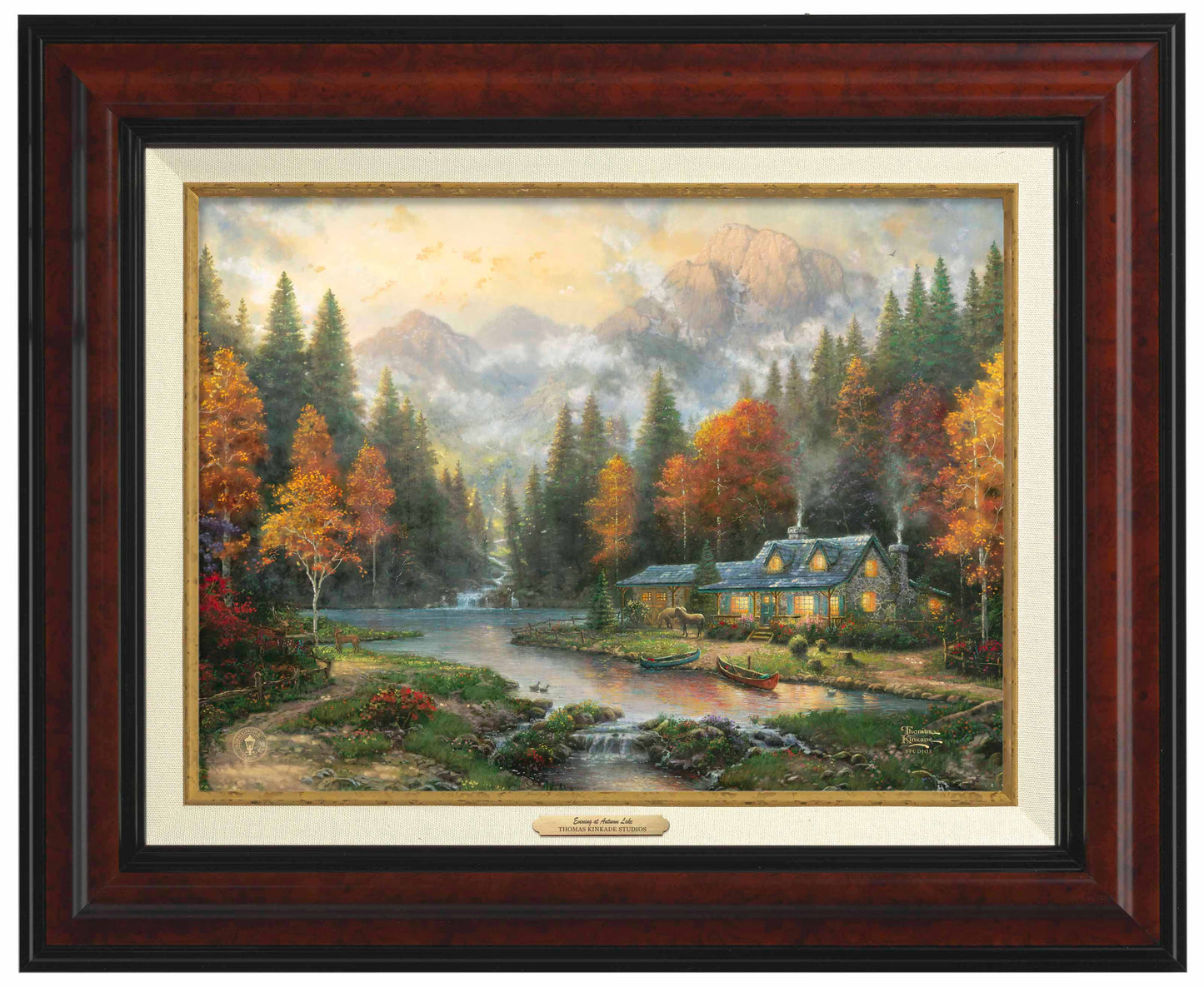 Evening at Autumn Lake - Canvas Classics