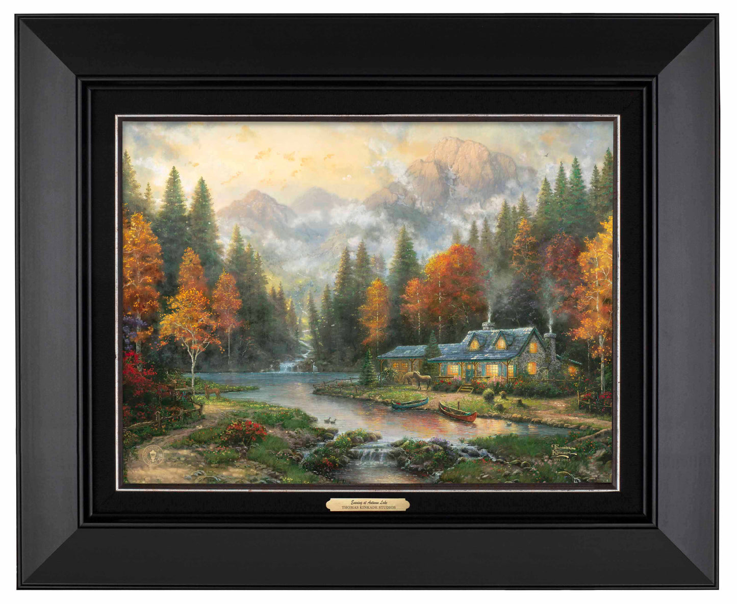 Evening at Autumn Lake - Canvas Classics