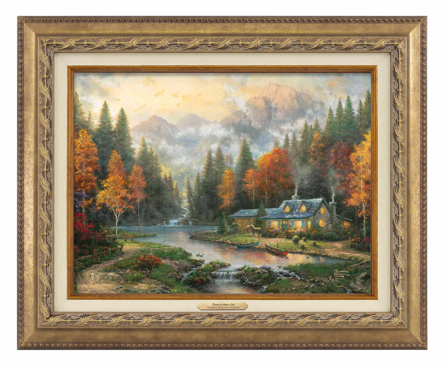 Evening at Autumn Lake - Canvas Classics