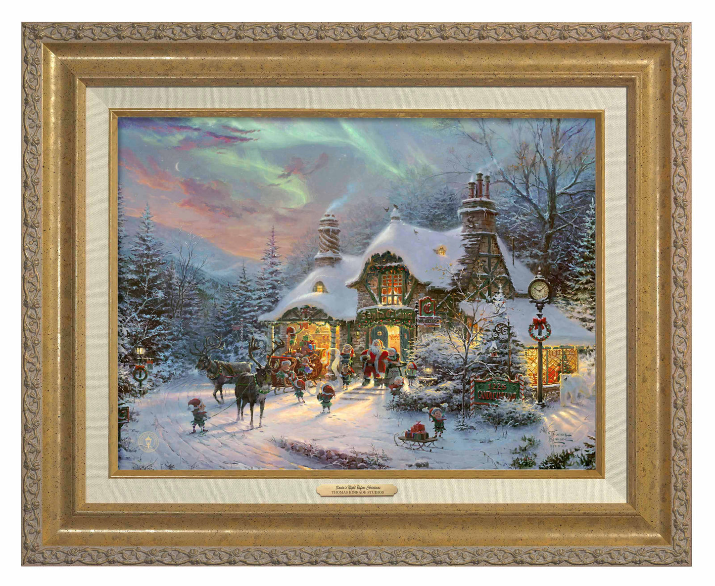 Santa's Night Before Christmas - Canvas Classics
