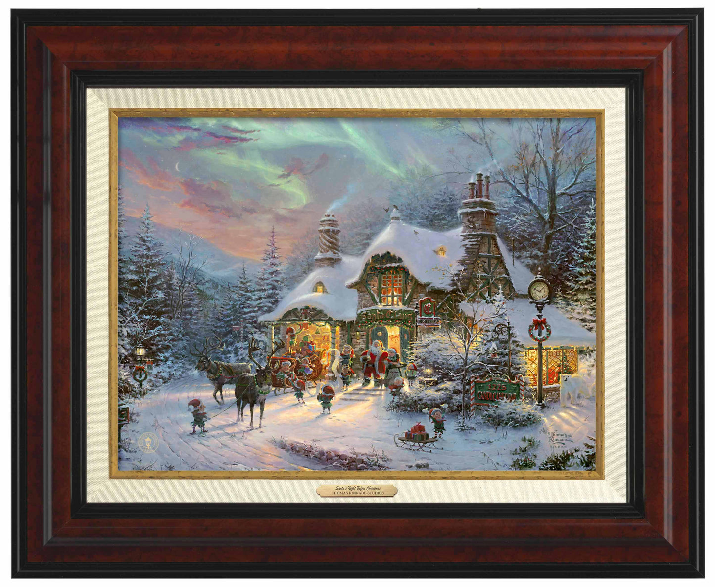 Santa's Night Before Christmas - Canvas Classics