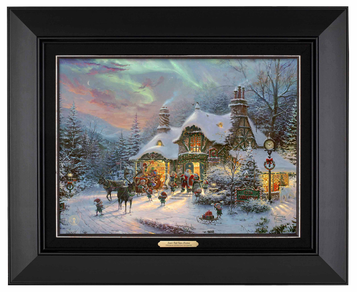 Santa's Night Before Christmas - Canvas Classics