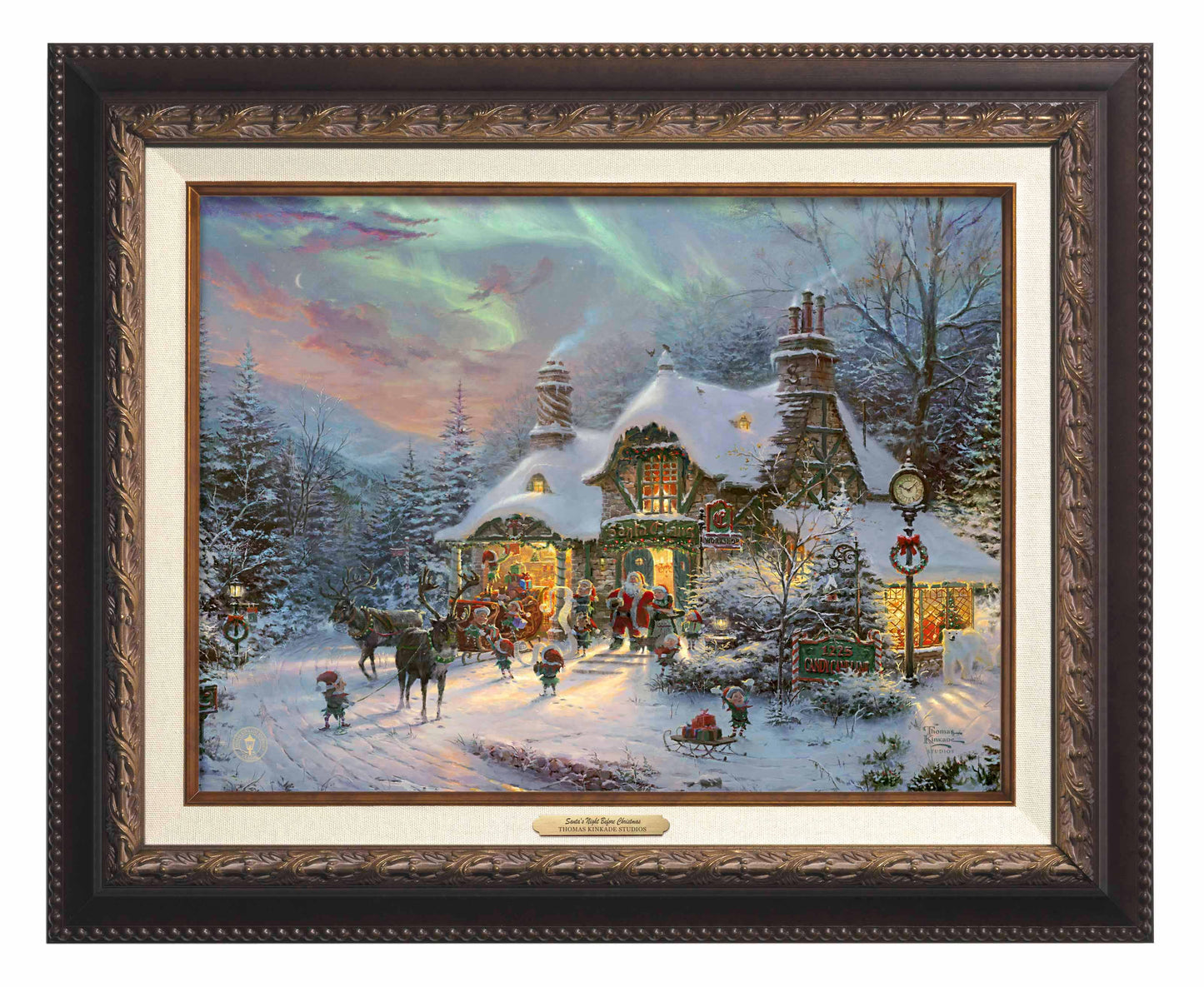 Santa's Night Before Christmas - Canvas Classics