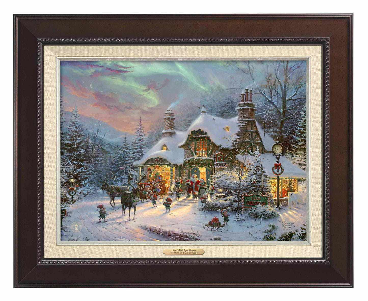 Santa's Night Before Christmas - Canvas Classics