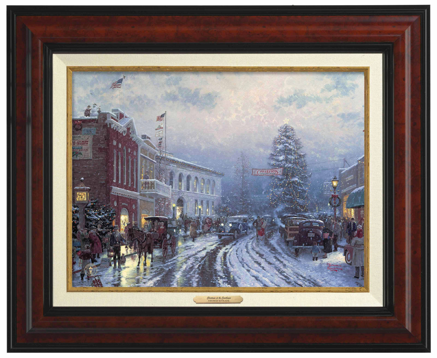 Christmas at the Courthouse - Canvas Classics