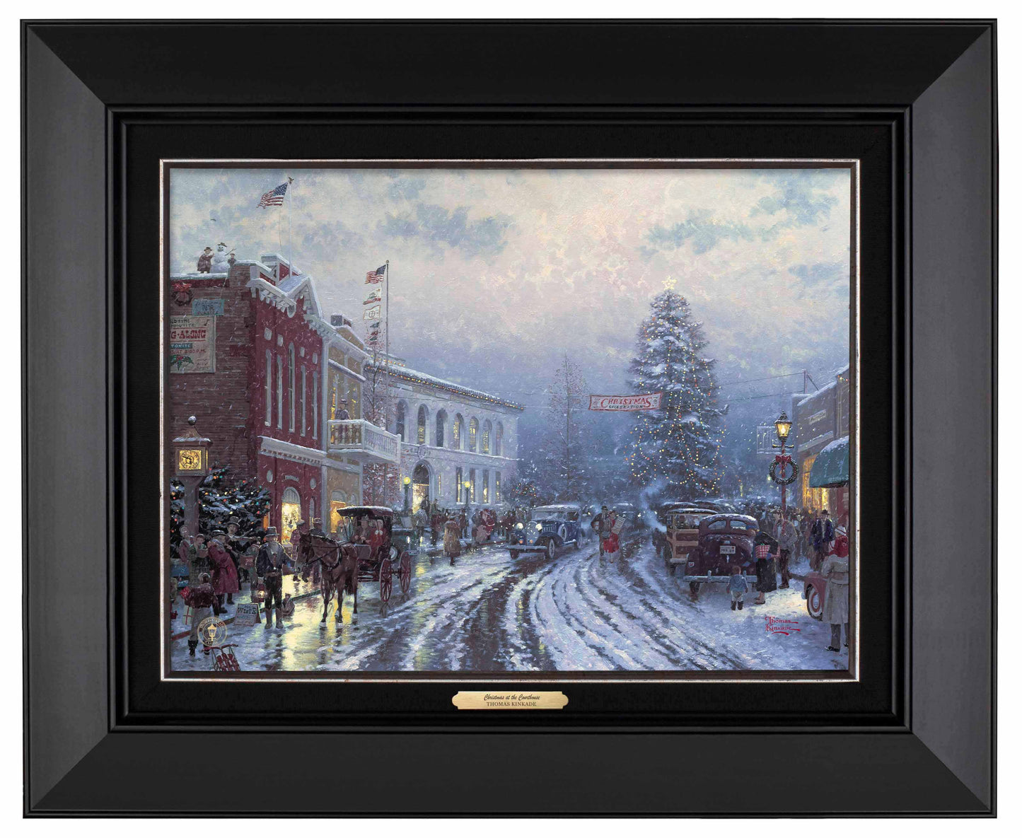 Christmas at the Courthouse - Canvas Classics