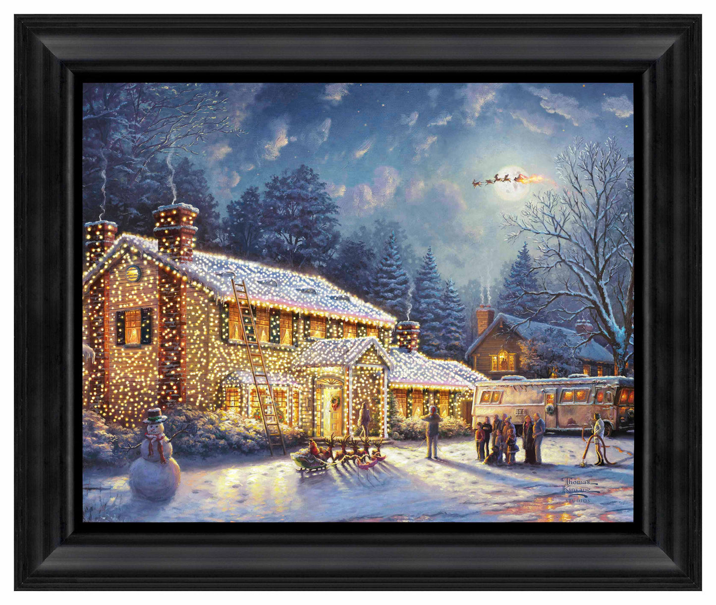 National Lampoon's Chirstmas Vacation™ - 16" x 20" Brushstroke Vignette