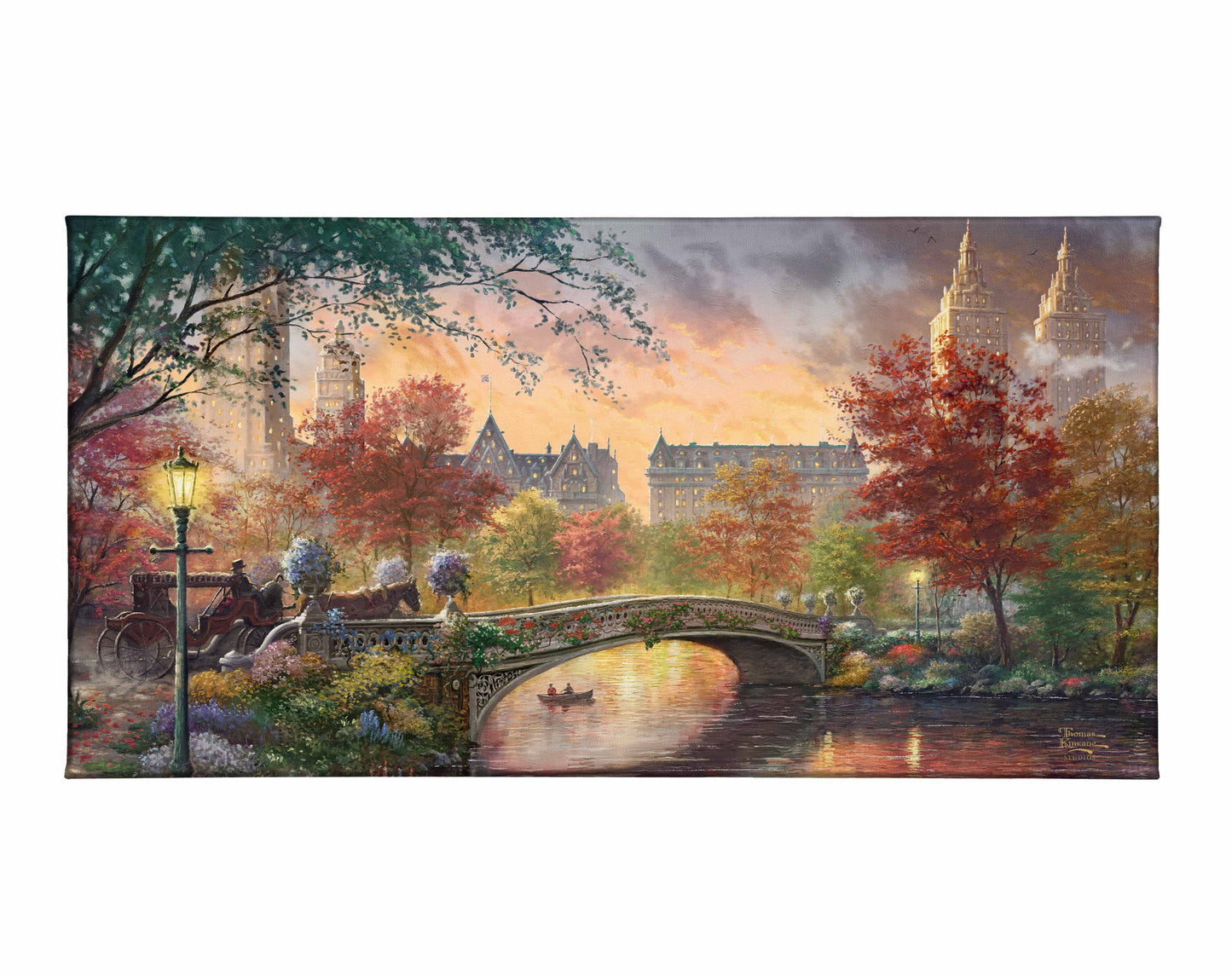 Autumn in New York - 16" x 31" Gallery Wrapped Canvas