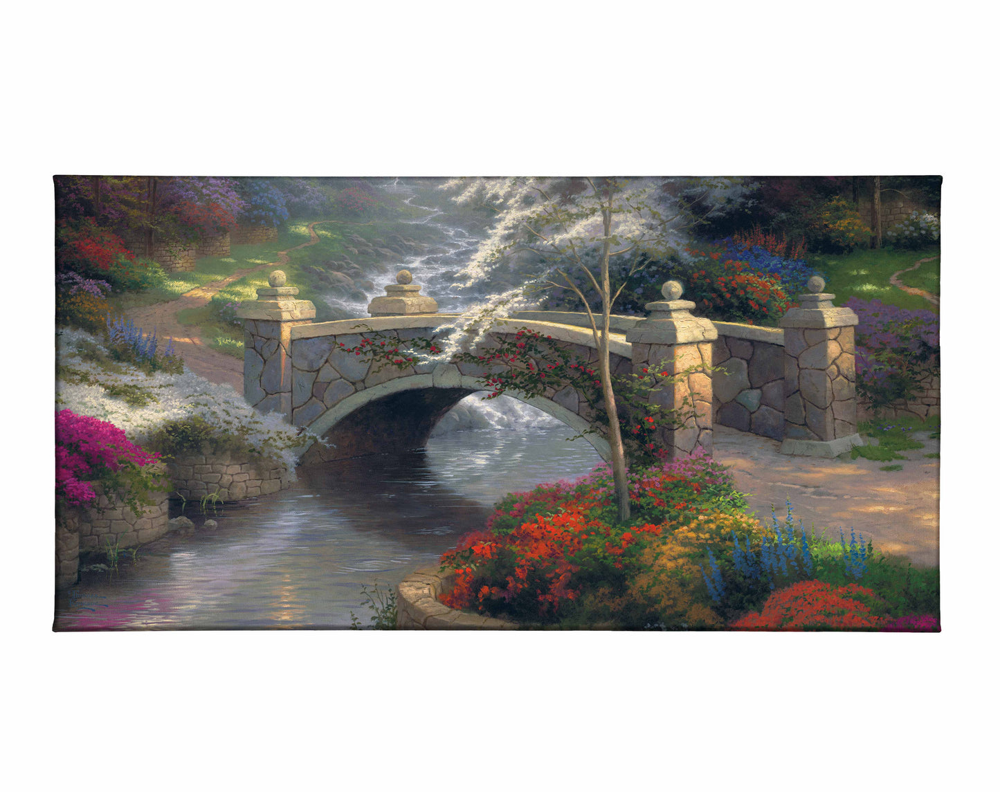 Bridge of Hope - 16" x 31" Gallery Wrapped Canvas