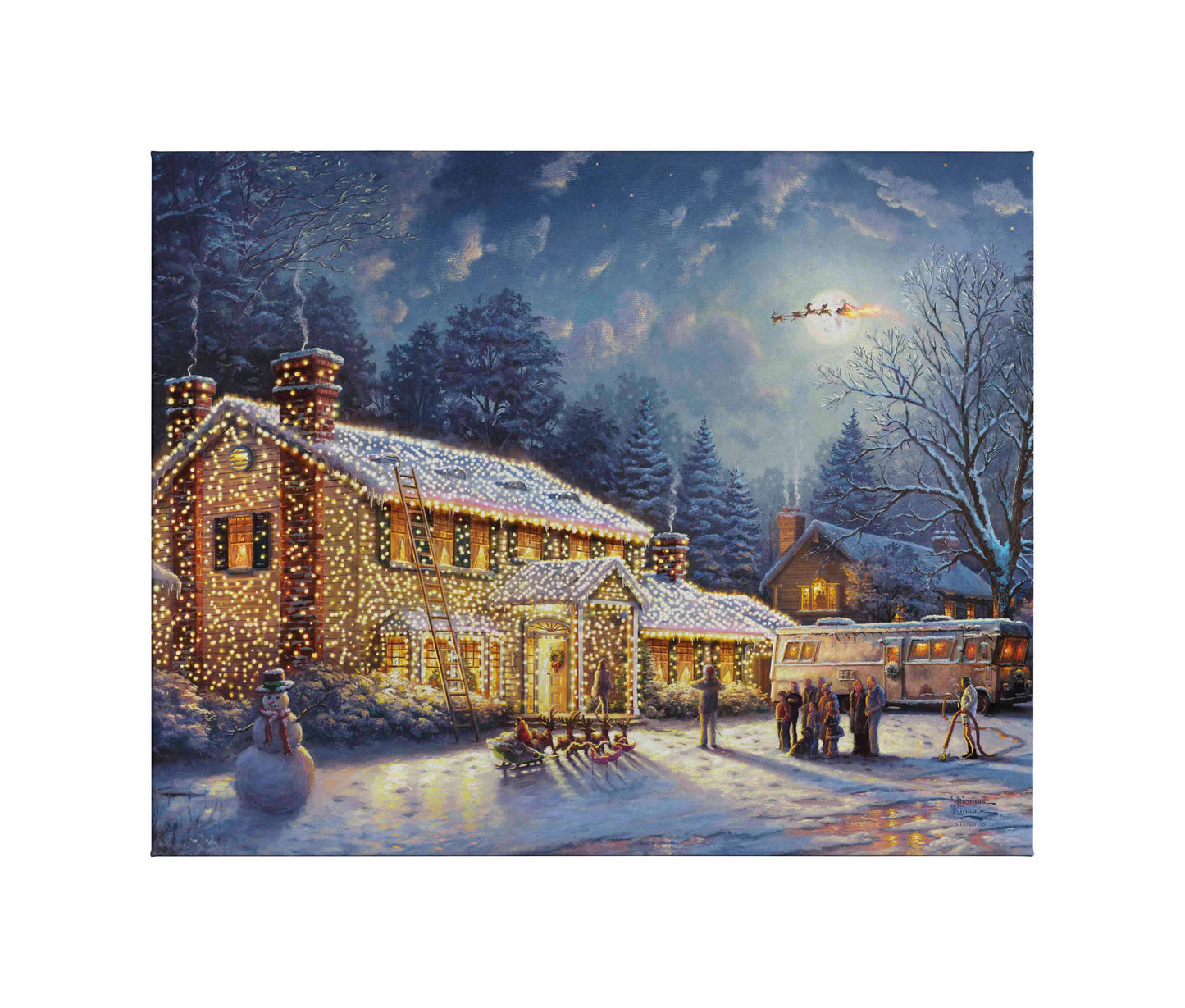 National Lampoon's Chirstmas Vacation™ - 24" x 30" Gallery Wrapped Canvas