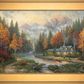 Evening at Autumn Lake - Limited Edition Canvas