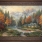Evening at Autumn Lake - Limited Edition Canvas