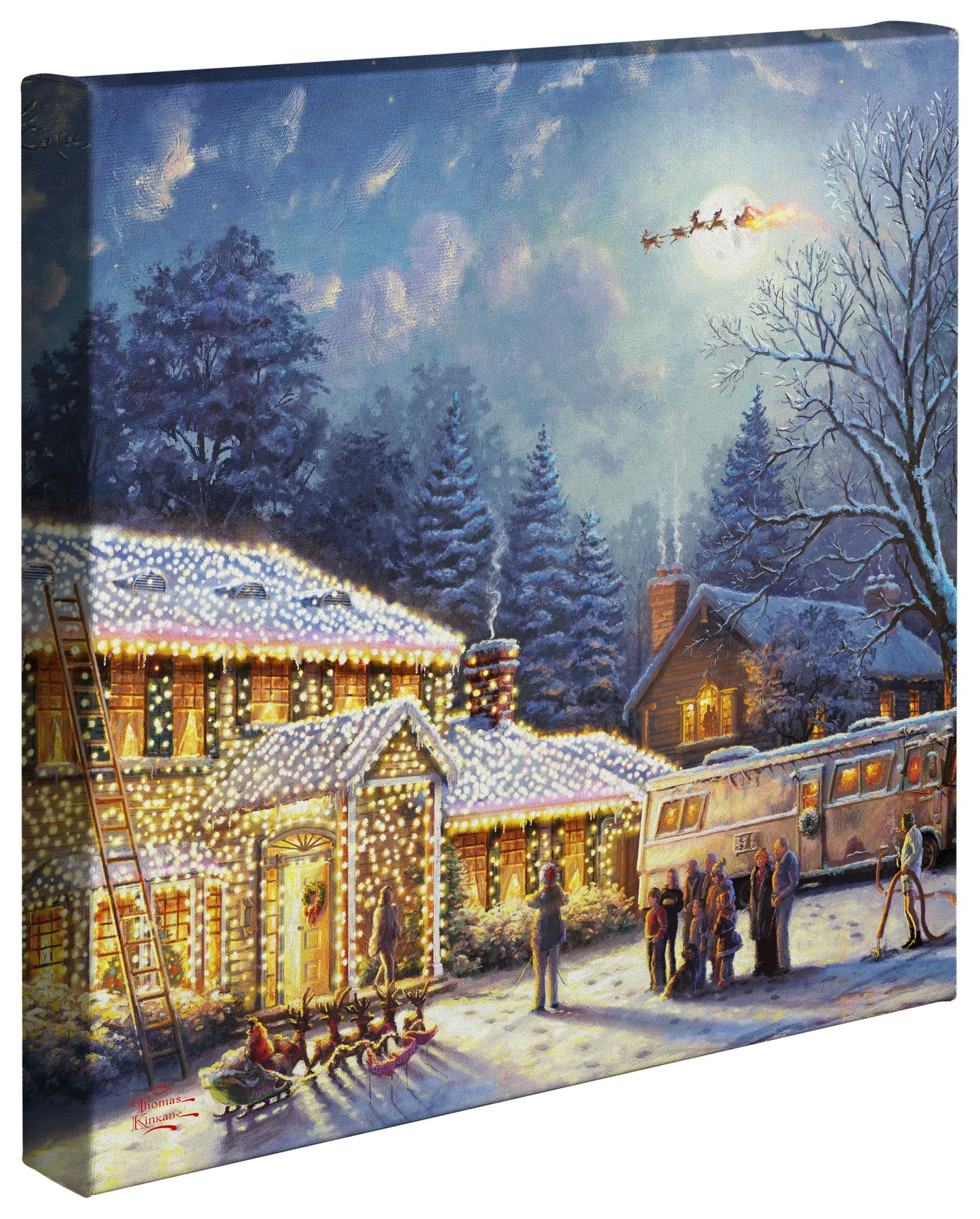National Lampoon's Chirstmas Vacation™ - 14" x 14" Gallery Wrapped Canvas