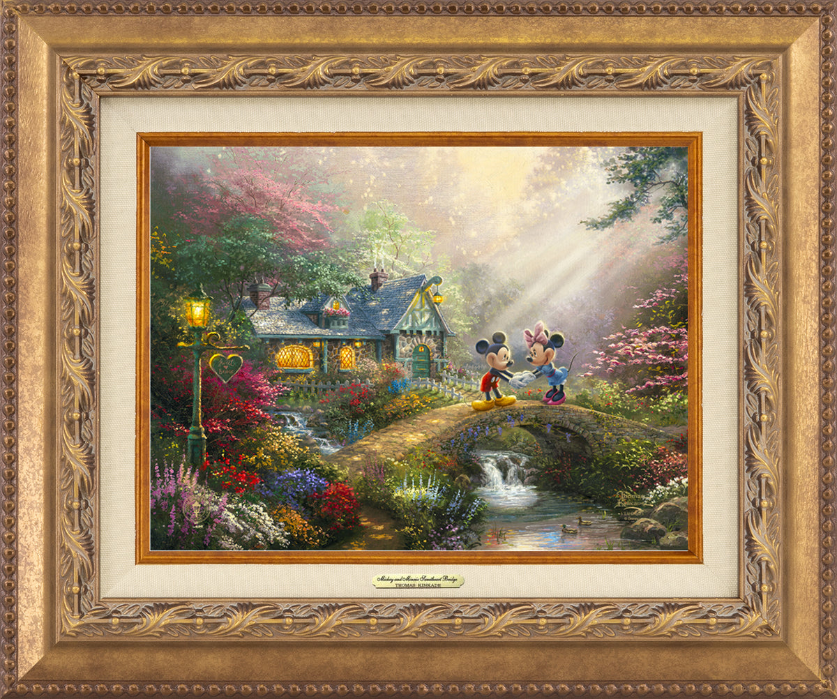 Disney Mickey and Minnie - Sweetheart Bridge - Canvas Classics