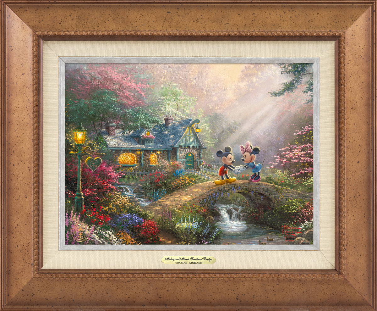 Disney Mickey and Minnie - Sweetheart Bridge - Canvas Classics
