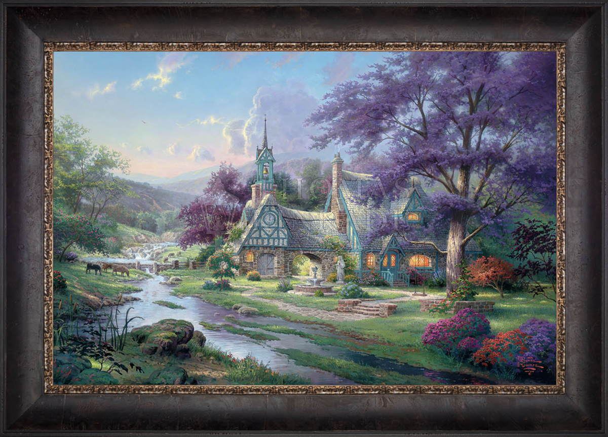 Clocktower Cottage - Limited Edition Canvas