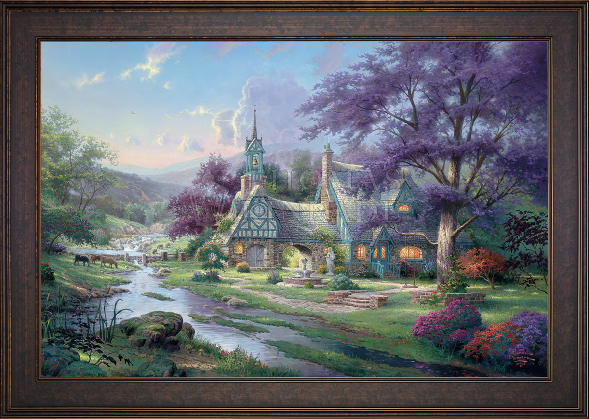 Clocktower Cottage - Limited Edition Canvas