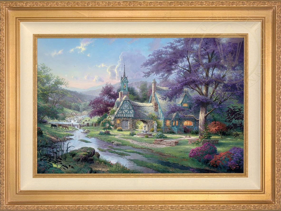 Clocktower Cottage - Limited Edition Canvas