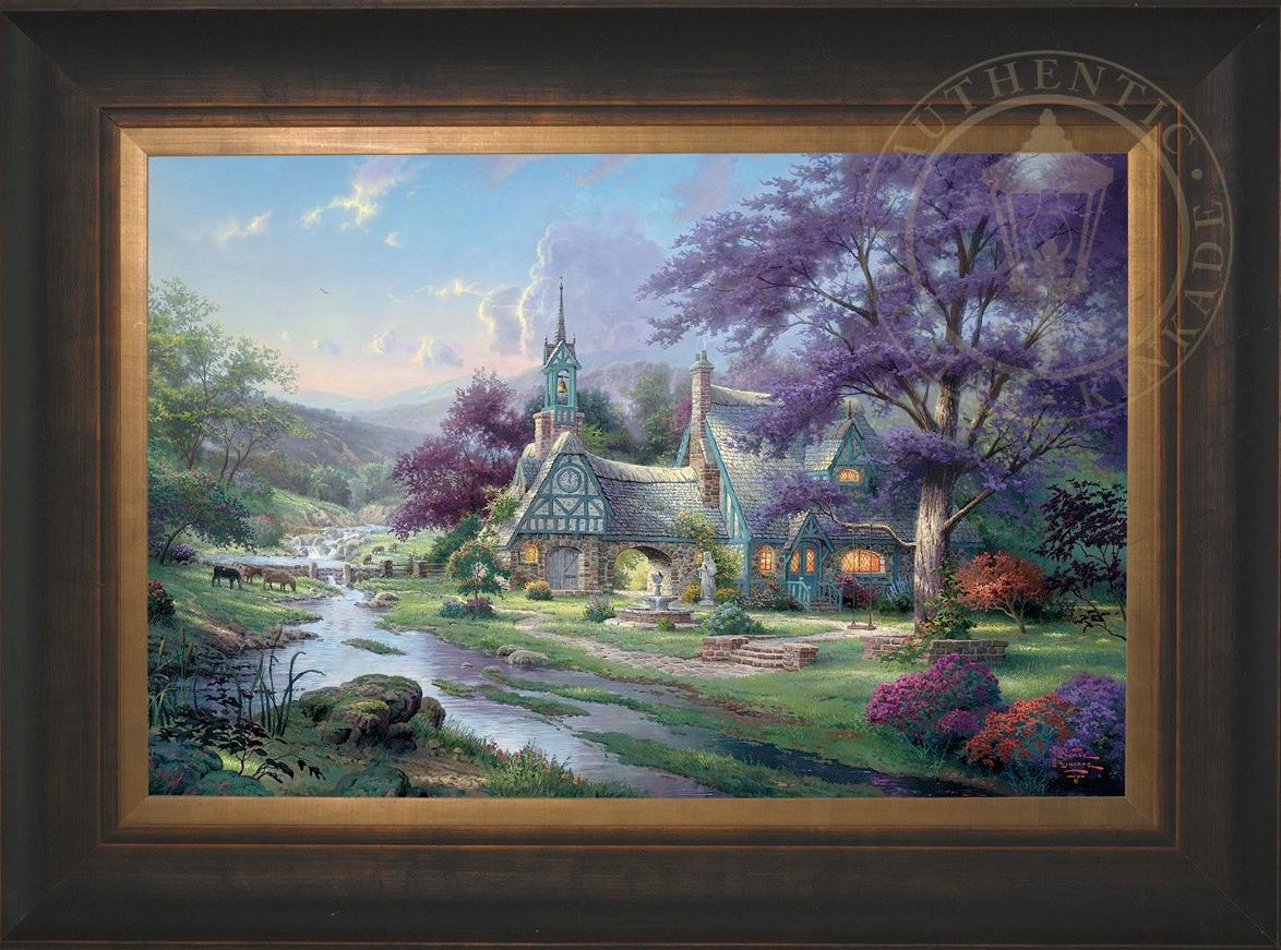 Clocktower Cottage - Limited Edition Canvas