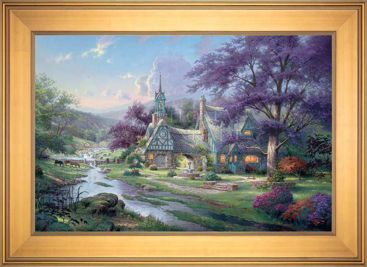 Clocktower Cottage - Limited Edition Canvas