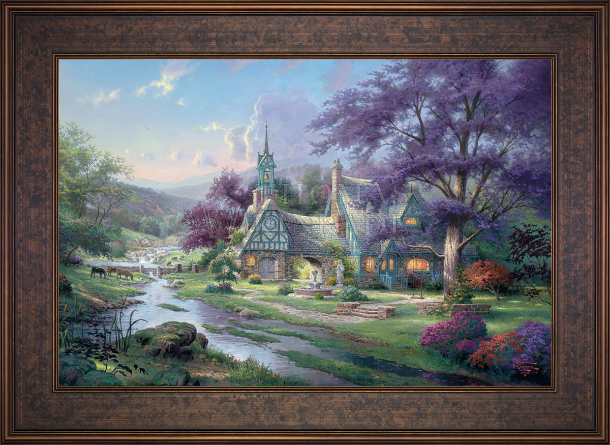 Clocktower Cottage - Limited Edition Canvas