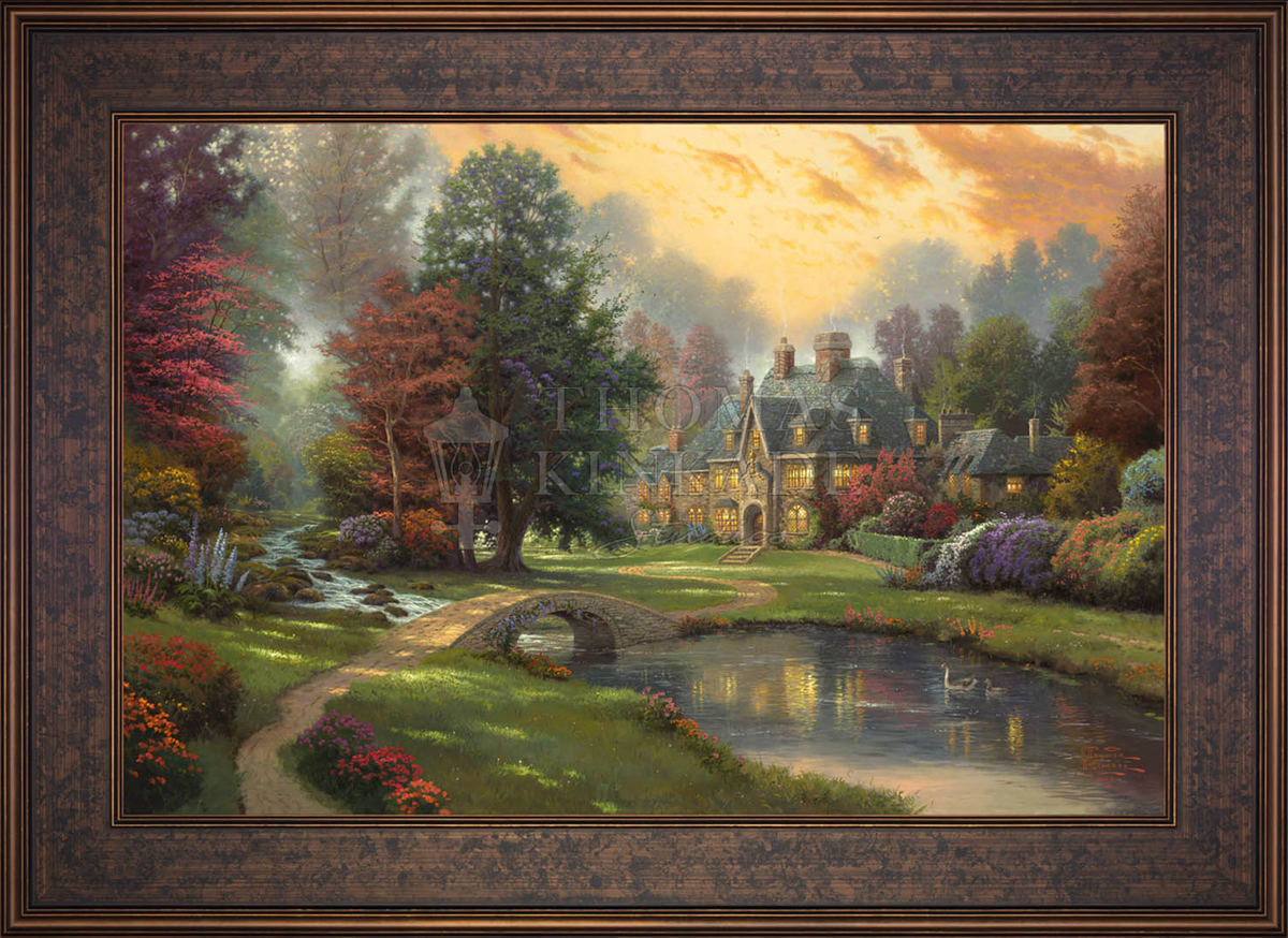 Lakeside Manor - Limited Edition Canvas