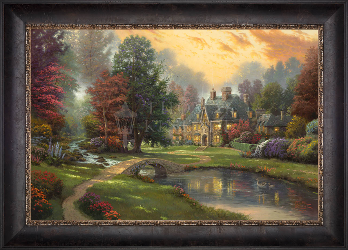 Lakeside Manor - Limited Edition Canvas