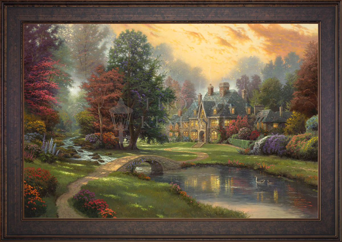 Lakeside Manor - Limited Edition Canvas