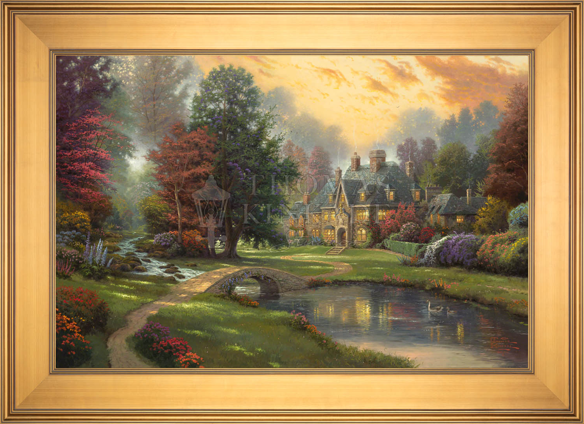 Lakeside Manor - Limited Edition Canvas