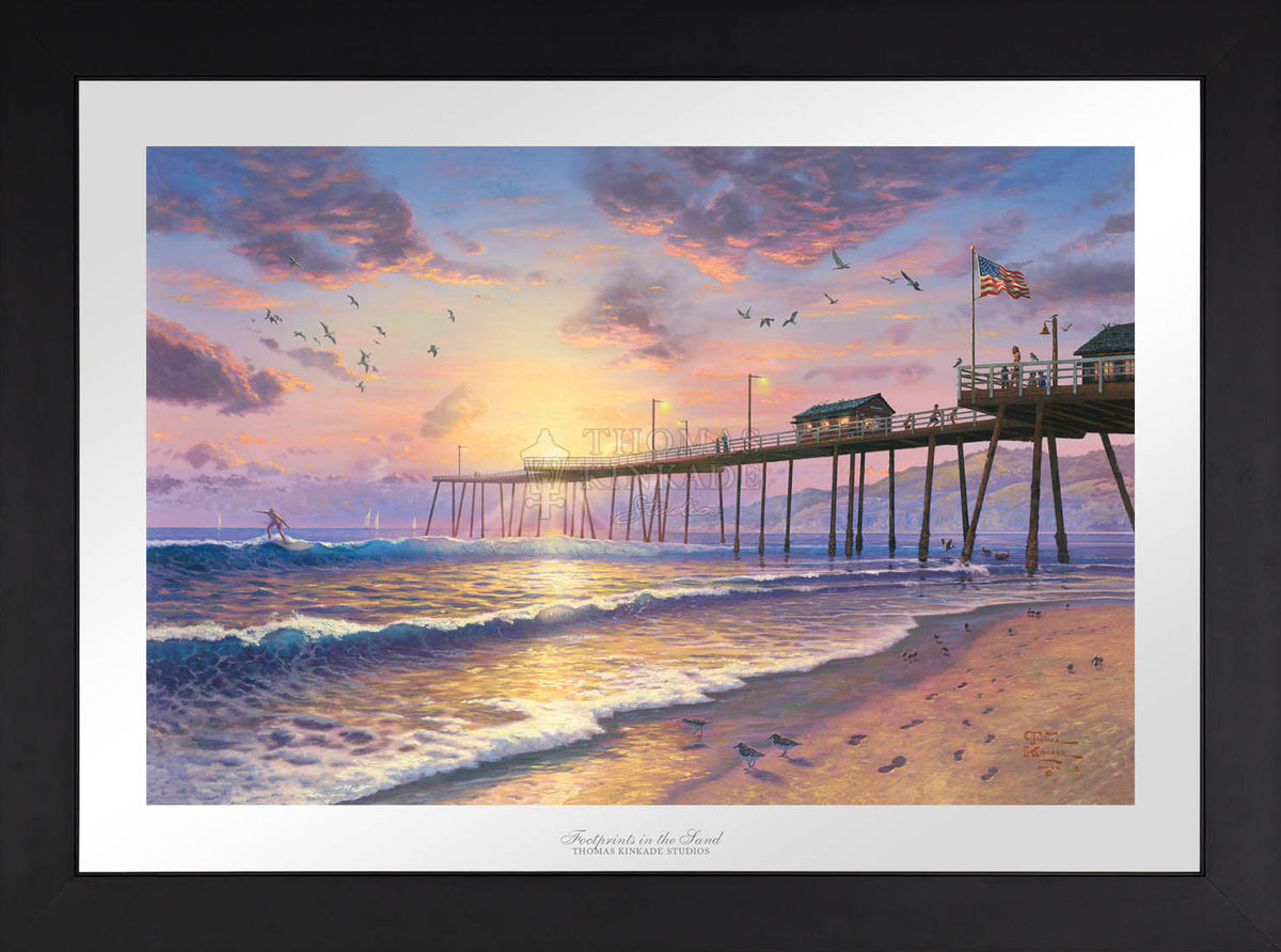 Footprints in the Sand - Limited Edition Paper
