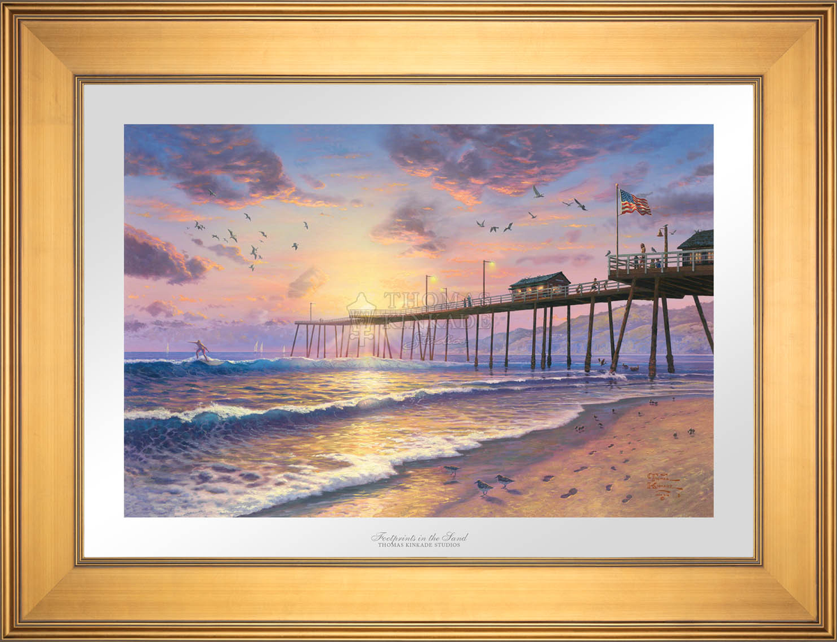 Footprints in the Sand - Limited Edition Paper