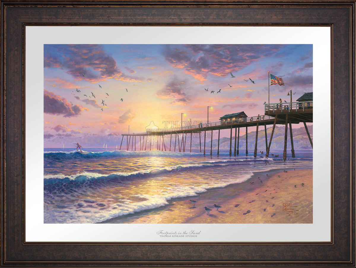 Footprints in the Sand - Limited Edition Paper